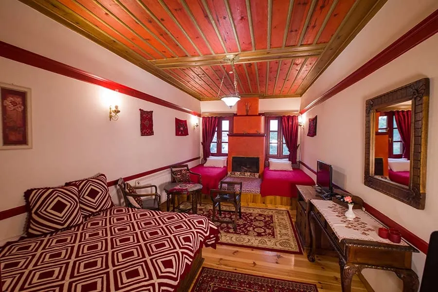Traditional rooms with fireplace 7